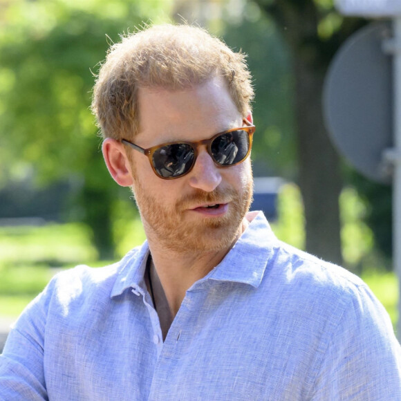 Le prince Harry, duc de Sussex et Meghan Markle, duchesse de Sussex, aux Invictus Games 2023 à Dusseldorf, le 15 septembre 2023.