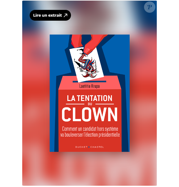 Couverture de "La tentation du clown"
