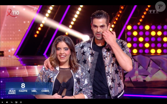 Inès Reg snobée par un candidat ce vendredi dans "Danse avec les stars" ? 
"Danse avec les stars", TF1.