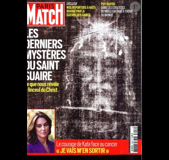 Couverture du Paris du 28 mars 2024. @ Paris Match