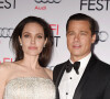 Est-ce la fin de la guerre entre Brad Pitt et Angelina Jolie ?
Angelina Jolie et son mari Brad Pitt - Première de "By the Sea" à Los Angeles dans le cadre de l'Audi Opening Night Gala.