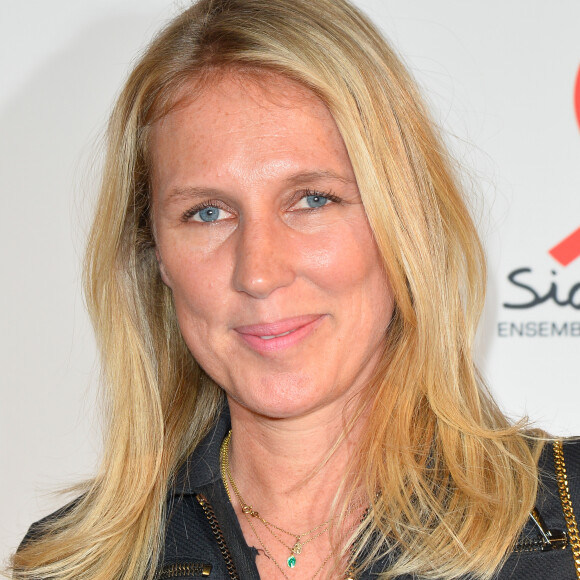 Agathe Lecaron - Soirée de lancement du Sidaction 2017 au Musée du Quai Branly à Paris le 7 mars 2017. © Coadic Guirec/Bestimage 