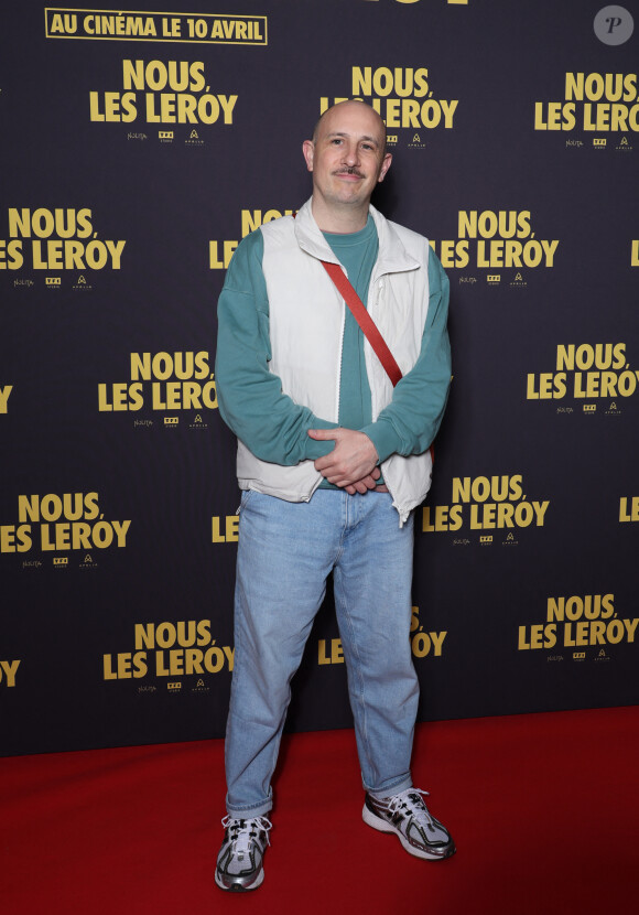 Adrien Menielle - Avant-première du film "Nous les Leroy" au cinéma UGC Normandie sur les Champs-Elysées à Paris. Le 3 avril 2024 © Denis Guignebourg / Bestimage  