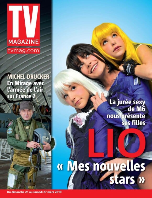 Couverture de TV Magazinze avec Lio et ses filles
