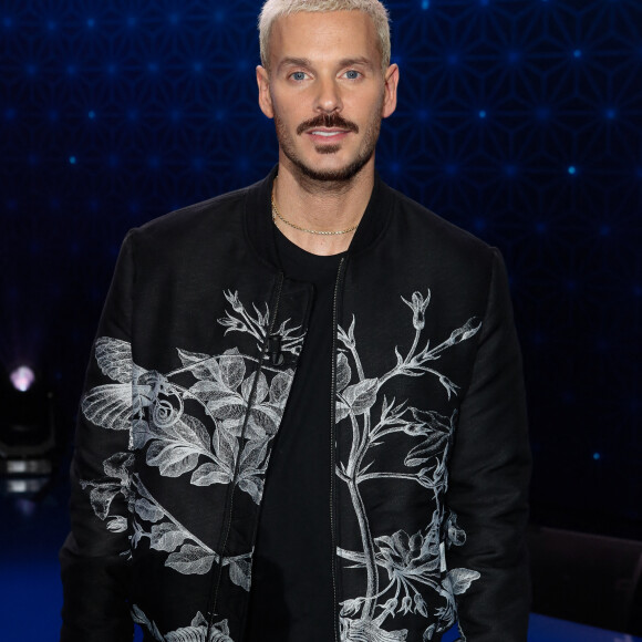 Exclusif -  M. Pokora (Matt Pokora) - Backstage - Enregistrement de l'émission "La boîte à secrets N°17", présentée par F.Bollaert et diffusée le 19 janvier 2024 sur France 3 © Christophe Clovis / Bestimage