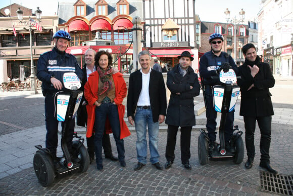 Geoffroy Thiebaut, Chrystelle Labaude, Farid Khider, Viktor Vincent et Yoann Fréget - Lancement du Festival de Saint Quentin. Le 20 mars 2014