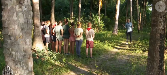 Réunification et réunion des ambassadeurs lors du huitième épisode de "Koh-Lanta, Les Chasseurs d'immunité", mardi 9 avril 2024 sur TF1.