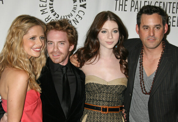 Sarah Michelle Gellar, Seth Green, Michelle Trachtenberg et Nicholas Brendon, partenaires dans Buffy contre les vampires