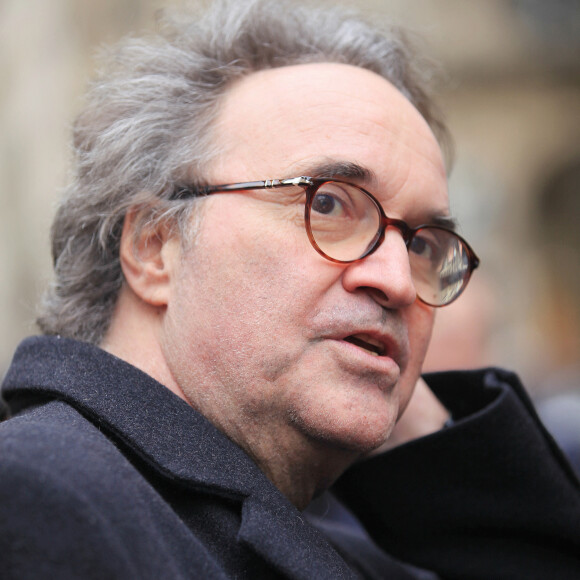 Et ce malgré leur séparation.
Gregoire Bonnet - Sorties des obsèques de Marion Game en l'église Saint Roch à Paris, France, le 31 mars 2023. © Jonathan Rebboah/Panoramic/Bestimage 