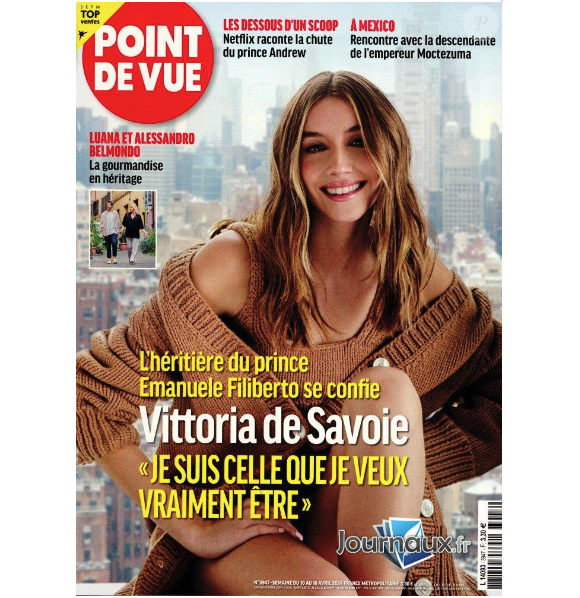 Retrouvez l'interview de Luana Belmondo dans le magazine Point de vue n° 3947 du 10 avril 2024.