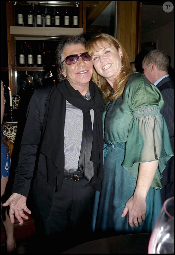 Roberto Cavalli à Londres avec Sarah Ferguson