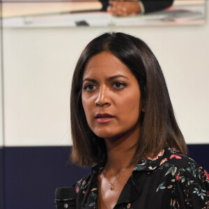 Aurélie a aussi été l'une des chroniqueuses de "C à vous" sur la même chaîne
Aurélie Casse - Conférence de presse de rentrée de BFM.TV à Paris le 5 septembre 2019. © Guirec Coadic / Bestimage