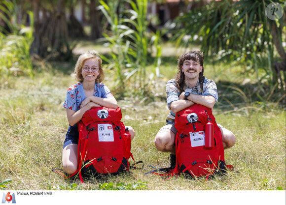 Flavie et Jérémy, candidats de "Pékin Express 2024", sur M6, photo officielle