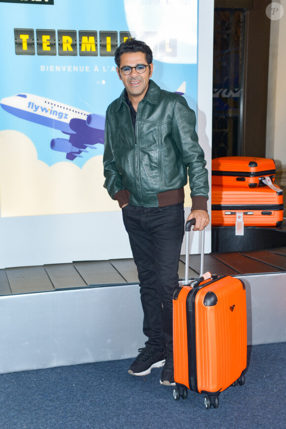 Exclusif - Jamel Debbouze - After party de l'avant-première de la série "Terminal" à l'hôtel des Italiens (ancien siège du Crédit Lyonnais) à Paris le 8 avril 2024. © Rachid Bellak/Bestimage 