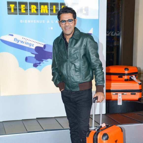Exclusif - Jamel Debbouze - After party de l'avant-première de la série "Terminal" à l'hôtel des Italiens (ancien siège du Crédit Lyonnais) à Paris le 8 avril 2024. © Rachid Bellak/Bestimage 