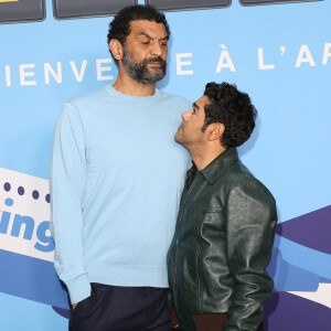 Ramzy Bedia et Jamel Debbouze - Avant-première du film "Terminal" au Cinéma Max Linder à Paris le 8 Avril 2024. © Coadic Guirec/Bestimage