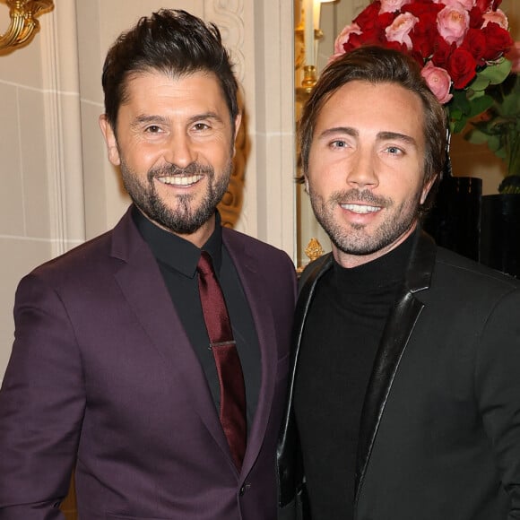 Christophe Beuagrand file le parfait amour avec Ghislain
Christophe Beaugrand et son mari Ghislain Gerin - 46ème édition du Gala "Best Awards" à l'hôtel Georges V à Paris © Coadic Guirec / Bestimage