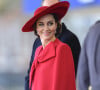 Mais tente de garder le sourire.
Catherine (Kate) Middleton, princesse de Galles - Cérémonie de bienvenue du président de la Corée du Sud et de sa femme à Horse Guards Parade à Londres, le 21 novembre 2023.