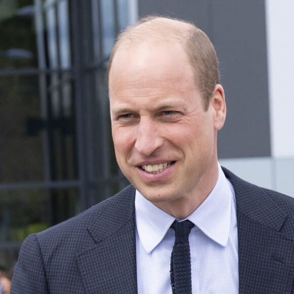 Le prince William, prince de Galles, visite les West Midlands pour en savoir plus sur les initiatives de la région qui soutiennent la santé mentale et le bien-être des gens à Birmingham, Royaume Uni, le 25 avril 2024. 