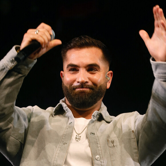 Exclusif - Kendji Girac - Concert "Corsu Mezu Mezu" à la Défense Arena à Paris, France. Le 28 octobre 2023. © Christophe Clovis / Bestimage