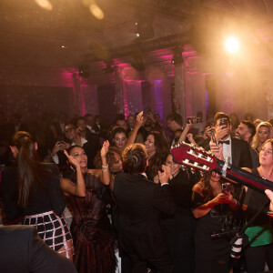 Exclusif - Kendji Girac et Eva Longoria lors de la 11ème édition de la soirée Global Gift Gala à l'hôtel Four Seasons George V à Paris le 30 septembre 2023. © Cyril Moreau / Bestimage