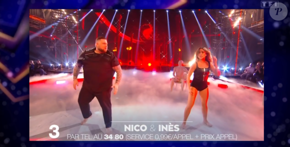 Inès Reg, Natasha St-Pier et Nico Capone en finale de "DALS".