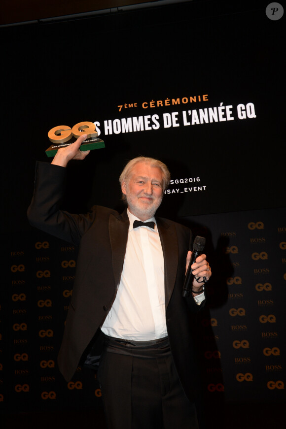 Pierre Gagnaire à la 7ème cérémonie des "Hommes de l'Année GQ" au musée d'Orsay à Paris, le 23 novembre 2016. © Rachid Bellak/Bestimage 