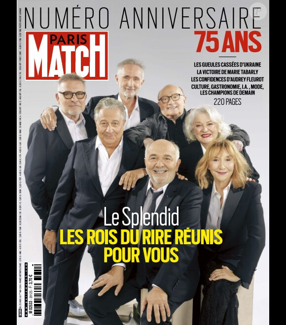 La Une du magazine Paris Match du jeudi 25 avril 2024