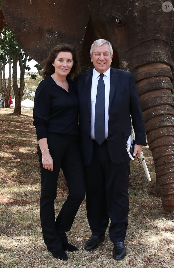 Rendez-vous avec Richard Attias et sa femme Cécilia en marge du sommet One Planet à Nairobi, Kenya le 14 mars 2019. Richard Attias est l'organisateur du One Planet Summit de Nairobi. © Dominique Jacovides / Bestimage 