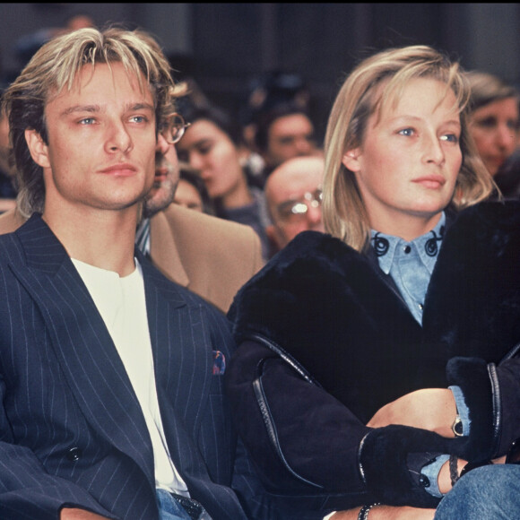 Estelle Lefébure, retour sur sa rupture avec David Hallyday.
David Hallyday et Estelle Lefébure