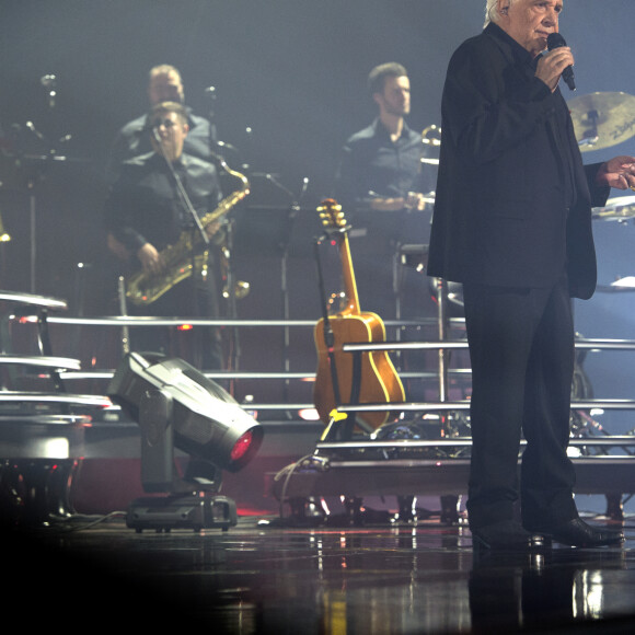 Michel Sardou lors de la première date de sa dernière tournée