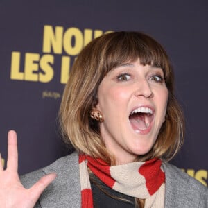 Mais va désormais avoir besoin de beaucoup de courage. 
Daphne Burki - Avant-première du film "Nous les Leroy" au cinéma UGC Normandie sur les Champs-Elysées à Paris. Le 3 avril 2024 © Denis Guignebourg / Bestimage 