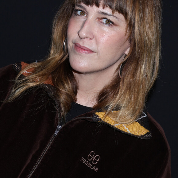 Daphné Bürki au front row du défilé Egonlab Collection Homme Prêt-à-Porter Automne/Hiver 2024 lors de la Fashion Week de Paris (PFW), au Palais de Tokyo, à Paris, France, le 17 jhanvier 2024. © Denis Guignebourg/Bestimage 