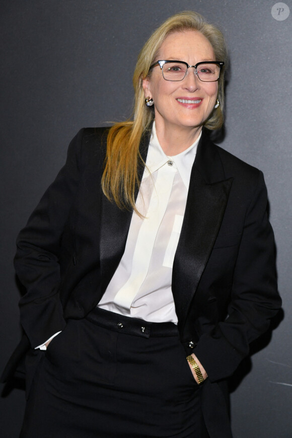 Meryl Streep lors de la soirée du 40èm anniversaire de "Sophie's Choice" à New York New York, Etats-Unis, le 6 février 2024. © StarMax/Bestimage