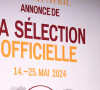 Avec ses jurés, elle va devoir départager les films en sélection officiel
Illustration lors de la conférence de presse pour annoncer la sélection officielle du 77ème Festival de Cannes à l'UGC Normandie à Paris le 11 avril 2024. © Dominique Jacovides / Bestimage