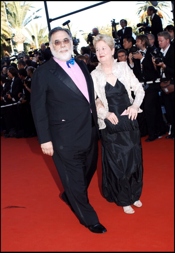 Francis Ford Coppola et sa femme Eleanor en 2006 à Cannes