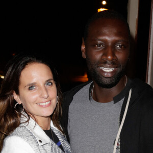 Omar Sy et son épouse Hélène Sy assistent au lancement du nouveau jeu FIFA 2014 (aussi appelé FIFA 14) qui s'est tenu à la Gaite Lyrique à Paris, France, le 23 septembre 2013. Photo par Jerome Domine/ABACAPRESS.COM