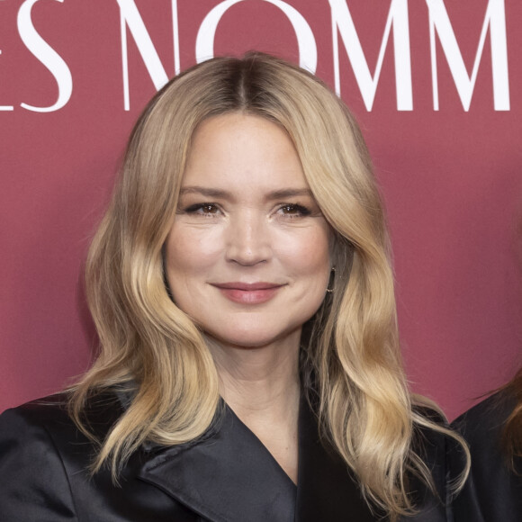 Virginie Efira au Photocall des participants au dîner des nommés des César 2024 au Fouquet's Paris le 5 février 2024. © Olivier Borde / Bestimage 