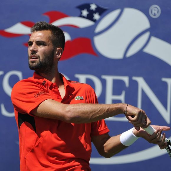 Benoît Paire lors de son second Tour à l'US Open le 28 août 2014 à New York