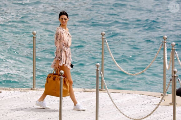 Antibes, 21 mai 2017 Kendall Jenner quitte l'hôtel Eden Roc ABACAPRESS.COM