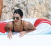 Durant le Festival de Cannes, il devient un repaire de stars.
Cannes, Kendall Jenner s'ébat dans la piscine de l'Eden Roc ABACAPRESS.COM