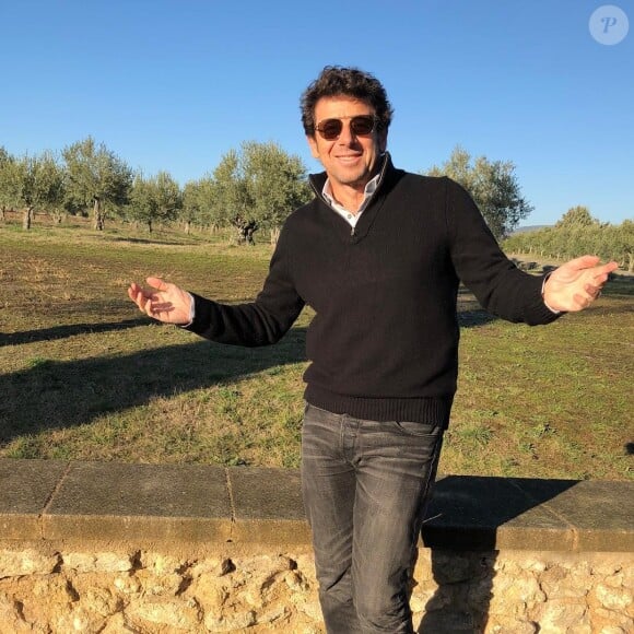 Patrick Bruel dans son domaine de Leos à L'Isle-sur-la Sorgue dans le Vaucluse