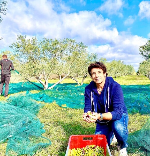 Patrick Bruel dans son domaine de Leos à L'Isle-sur-la Sorgue dans le Vaucluse