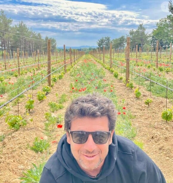 Patrick Bruel dans son domaine de Leos à L'Isle-sur-la Sorgue dans le Vaucluse