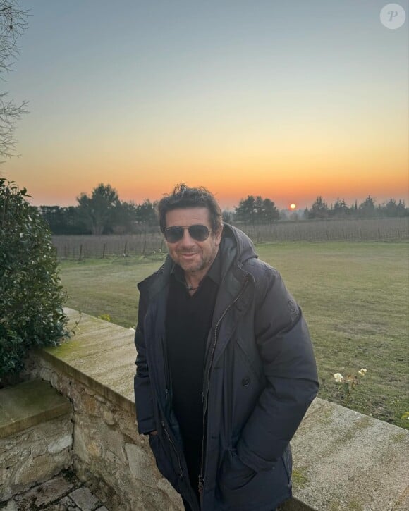 Patrick Bruel dans son domaine de Leos à L'Isle-sur-la Sorgue dans le Vaucluse