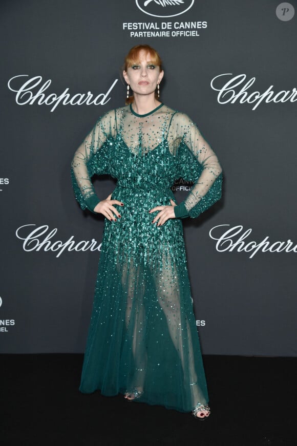 Lolita Chammah - Photocall de la soirée des "Trophées Chopard 2022" lors du 75ème festival du film de Cannes. Le 19 mai 2022 © Olivier Borde / Bestimage 