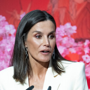 Letizia à l'événement "El Barco de Vapor", Madrid, 7 mai 2024