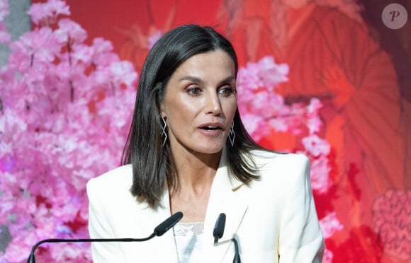 Letizia à l'événement "El Barco de Vapor", Madrid, 7 mai 2024