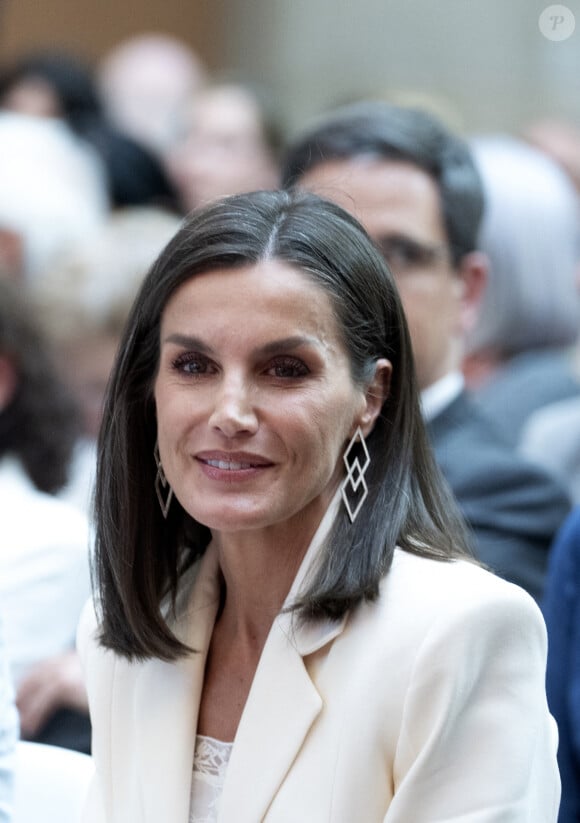 Letizia à l'événement "El Barco de Vapor", Madrid, 7 mai 2024