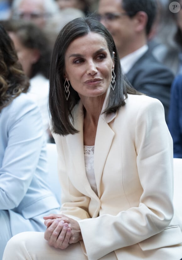 Letizia à l'événement "El Barco de Vapor", Madrid, 7 mai 2024